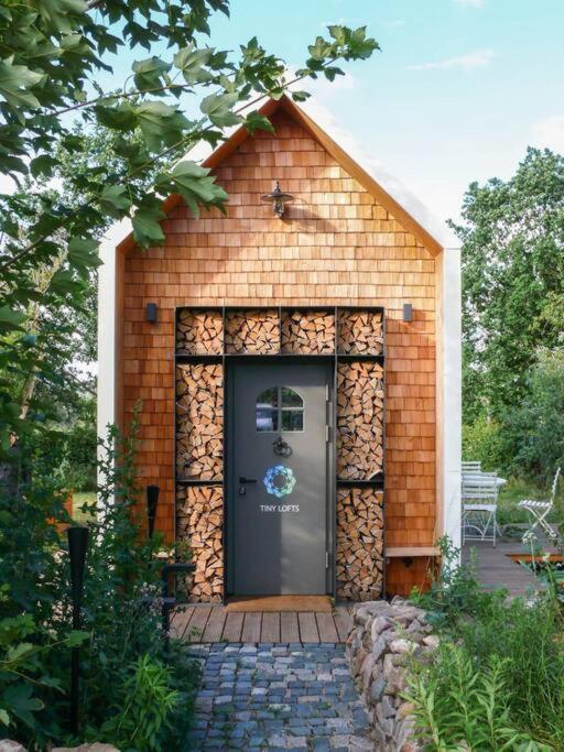 Tiny Haus Auf Idyllischem Grundstueck Im Rittergut Villa Klipphausen Exterior photo